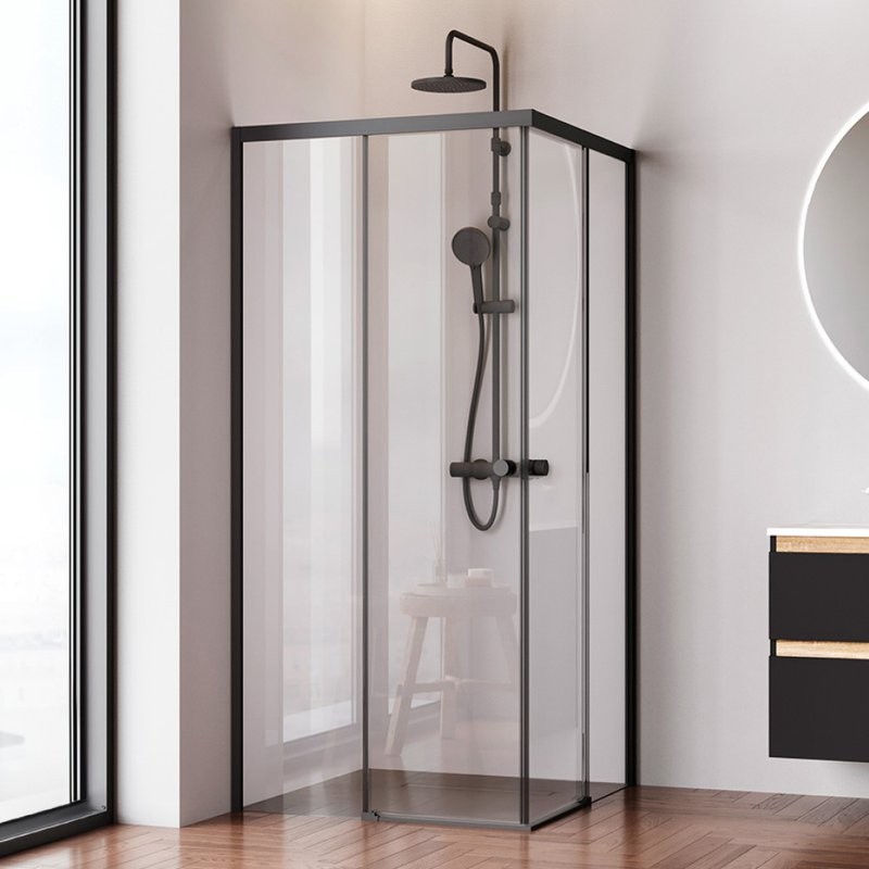 Душевой уголок AM.PM X-Joy W94G-403-9090-BT1K 90х90 см