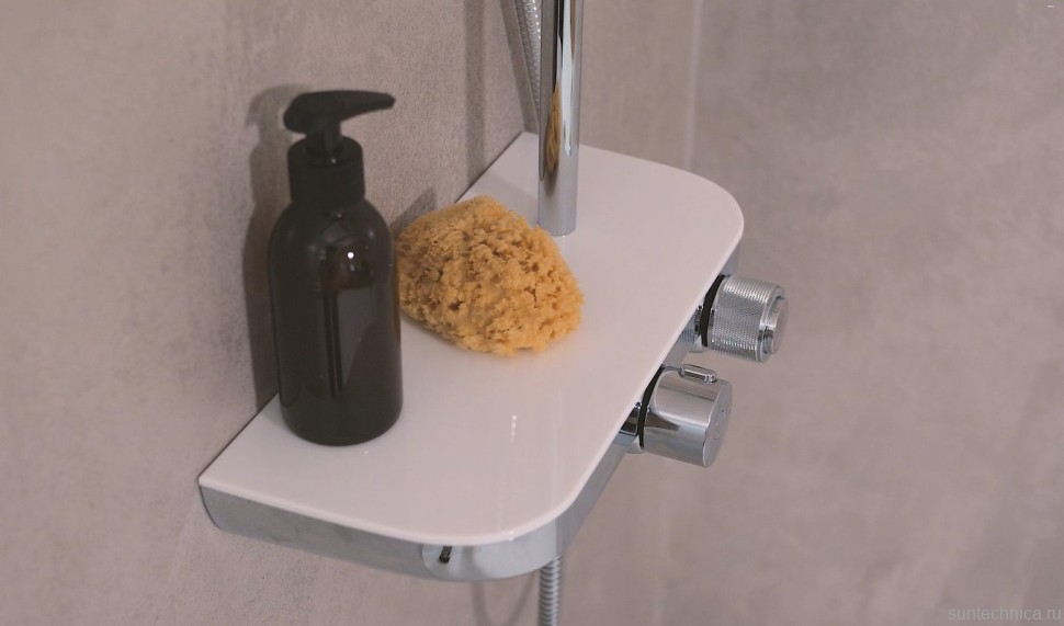 Душевая стойка Ravak Termo 300 TE 094.01/150 хром, белая