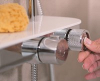 Душевая стойка Ravak Termo 300 TE 094.01/150 хром, белая