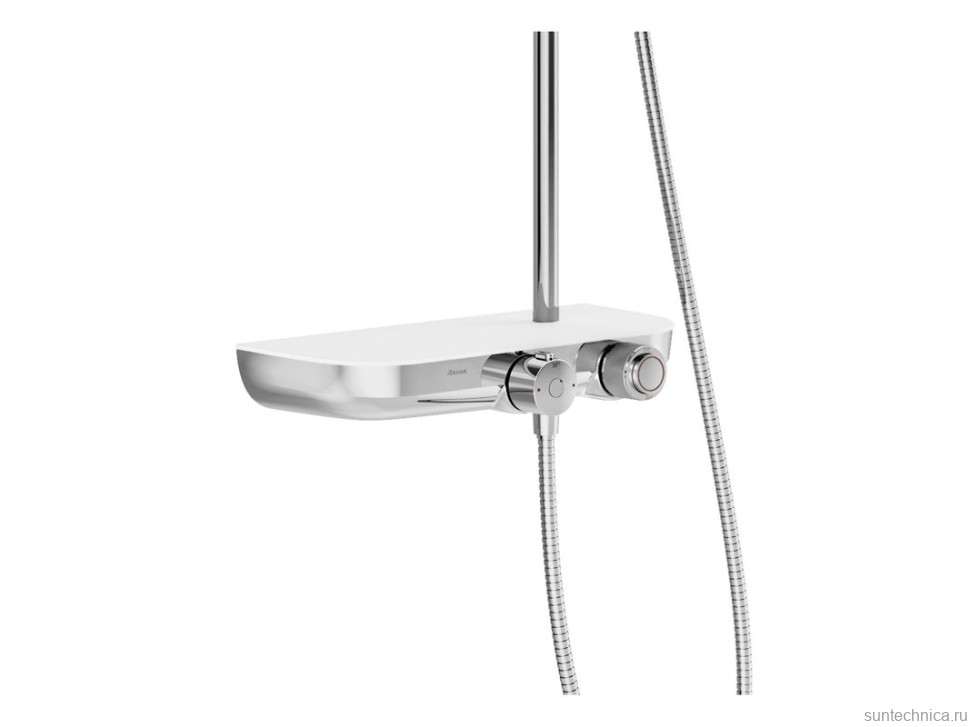 Душевая стойка Ravak Termo 300 TE 094.01/150 хром, белая