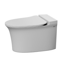 Унитаз подвесной Abber Bequem AC1124P с микролифтом, белый