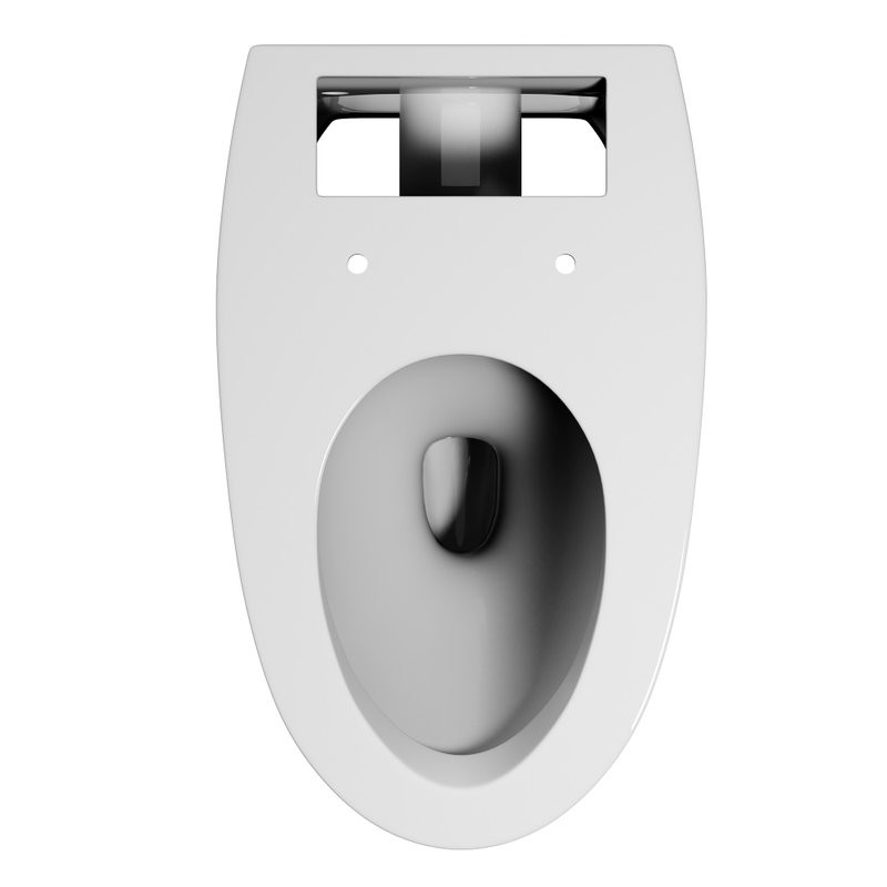 Унитаз подвесной Abber Bequem AC1124P с микролифтом, белый