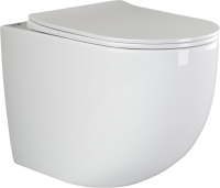Унитаз приставной напольный Ceramicanova Mia CN1810 с микролифтом, безободковый