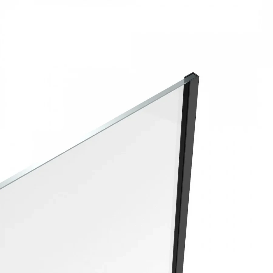 Шторка на ванну 60x140 Maretti Project Black PB41F6014099, черный профиль
