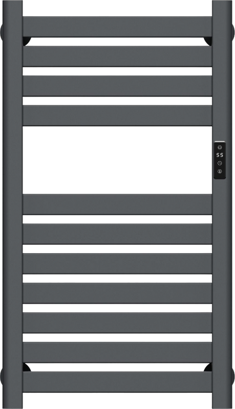 Полотенцесушитель электрический Bauedge Elite AF0027 45x80, темно-серый металлик
