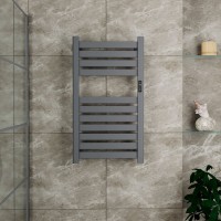 Полотенцесушитель электрический Bauedge Elite AF0027 45x80, темно-серый металлик