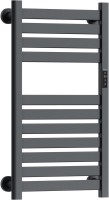 Полотенцесушитель электрический Bauedge Elite AF0027 45x80, темно-серый металлик