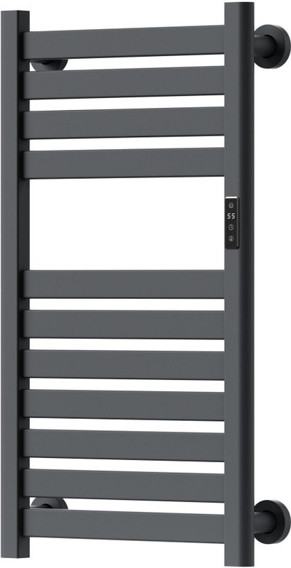 Полотенцесушитель электрический Bauedge Elite AF0027 45x80, темно-серый металлик