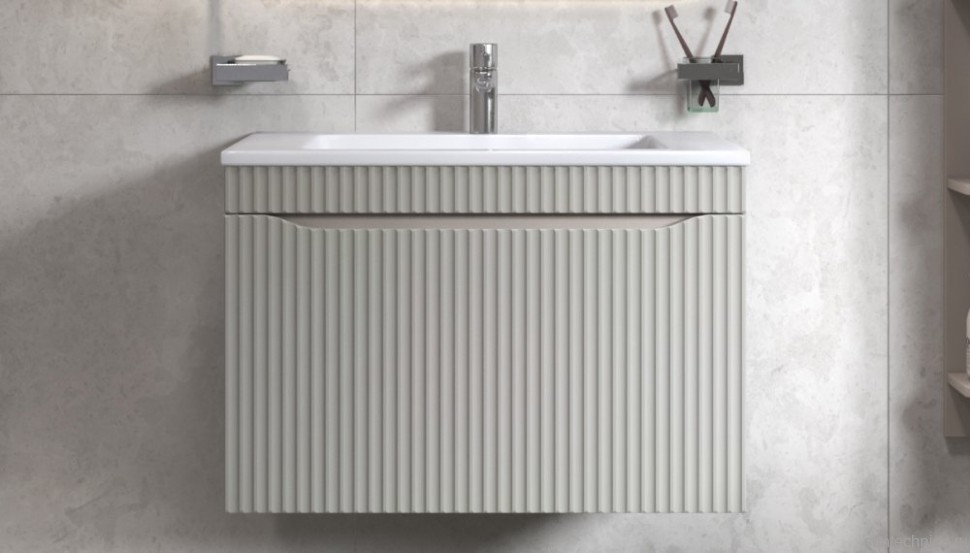 Мебель для ванной комнаты Velvex Alba 80 тирамису