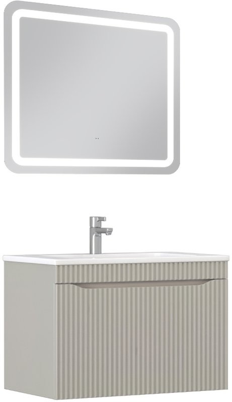 Мебель для ванной комнаты Velvex Alba 80 тирамису