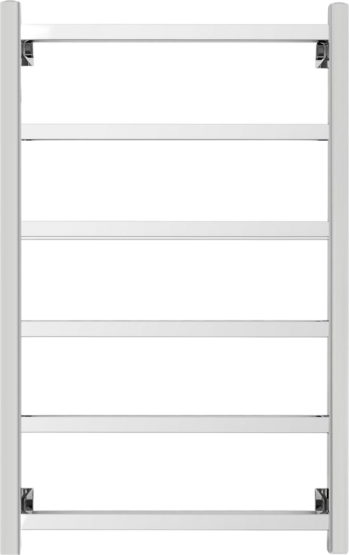 Полотенцесушитель электрический Secado Корсико 1 R 85x55 см, подключение справа, хром, лесенка
