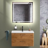 Тумба под раковину BelBagno Due 80 подвесная, rovere nature
