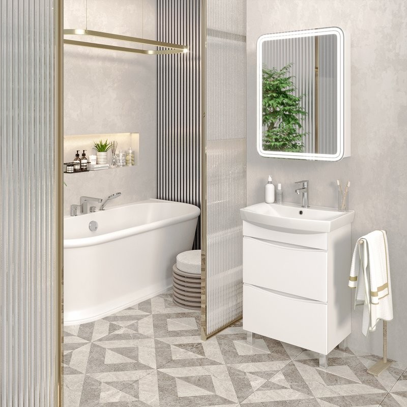 Тумба с раковиной Emmy Клермонт 70