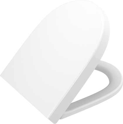 Унитаз подвесной VitrA Sento 7748B003-0075 + крышка-сиденье VitrA Sento 86-003-009 с микролифтом, петли хром