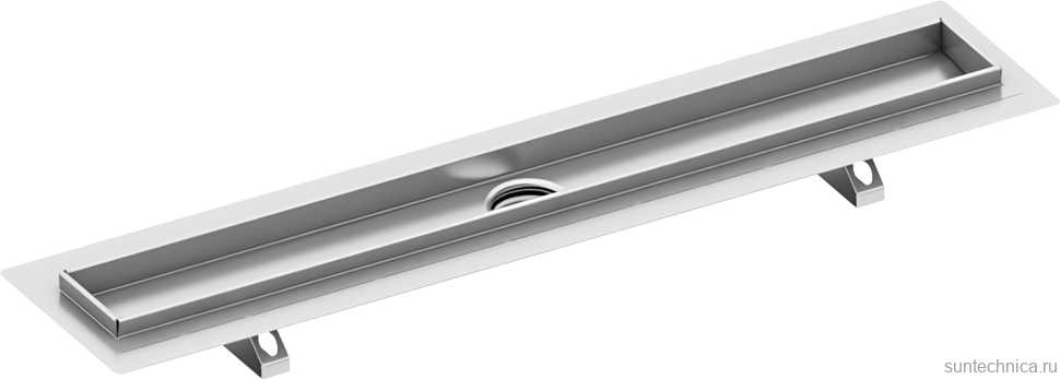 Душевой трап (лоток) TECE Drainline TECEdrainline 80 см стекло зеленое