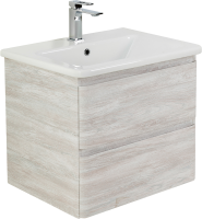 Тумба под раковину BelBagno Albano-Cer 50 подвесная, rovere vintage bianco
