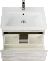 Тумба под раковину BelBagno Albano-Cer 50 подвесная, rovere vintage bianco