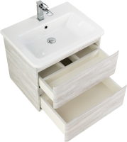 Тумба под раковину BelBagno Albano-Cer 50 подвесная, rovere vintage bianco