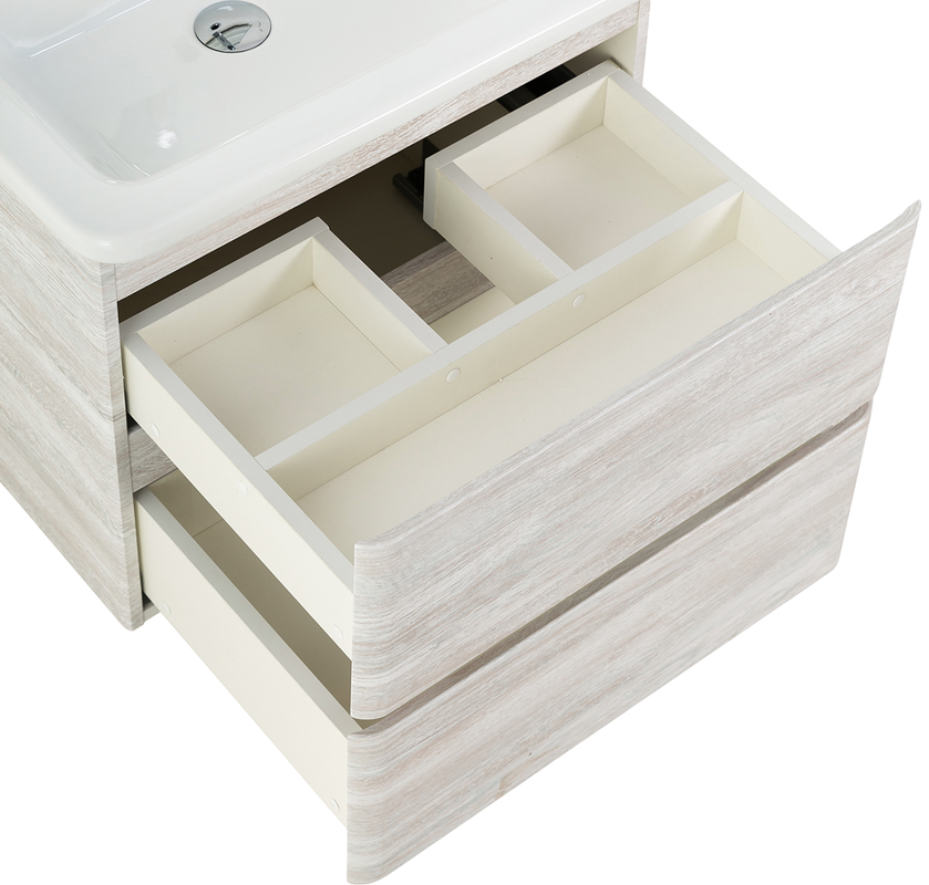 Тумба под раковину BelBagno Albano-Cer 50 подвесная, rovere vintage bianco