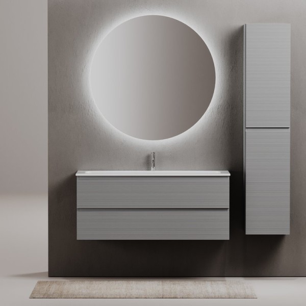 Мебель для ванной комнаты Sancos Folk 120 ergraut soft