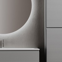 Мебель для ванной комнаты Sancos Folk 120 ergraut soft