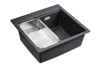 Мойка кухонная Emar Quartz EMQ-1520.Q Оникс Мойка кухонная Emar Quartz EMQ-1520.Q Оникс