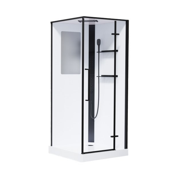 Душевая кабина Esbano ESM ESM-QUADRO-90 (Right) 90х90х215 R, квадратная