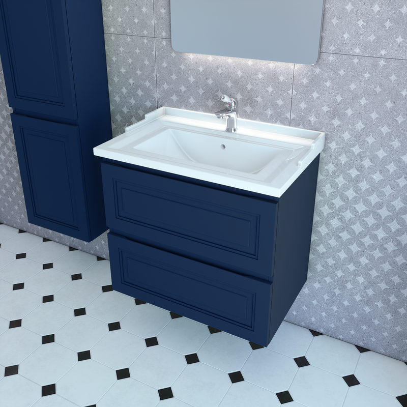 Тумба с раковиной Caprigo Wales Смальти 70 океания