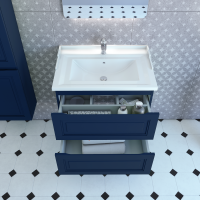 Тумба с раковиной Caprigo Wales Смальти 70 океания Тумба с раковиной Caprigo Wales Смальти 70 океания