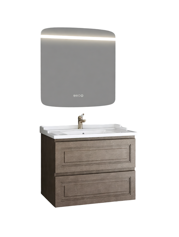 Мебель для ванной комнаты Caprigo Wales 80 шоколадный орех