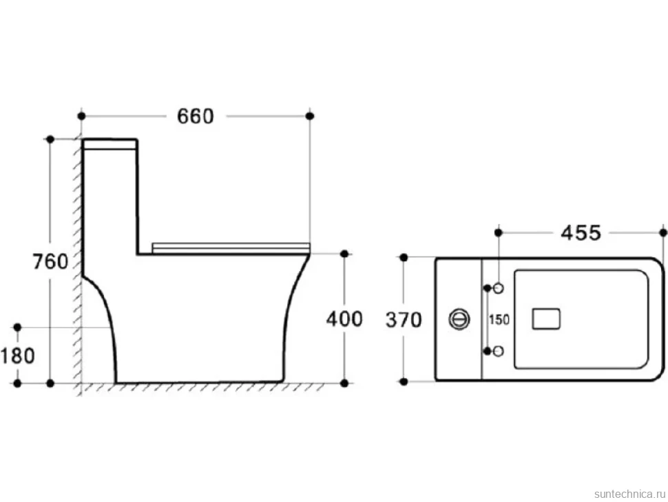Унитаз-моноблок напольный BelBagno Neon BB8617CPR-MN/SC безободковый, с микролифтом