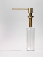 Дозатор для кухонной мойки AltroBagno Flusso 080502BG матовое золото Дозатор для кухонной мойки AltroBagno Flusso 080502BG матовое золото