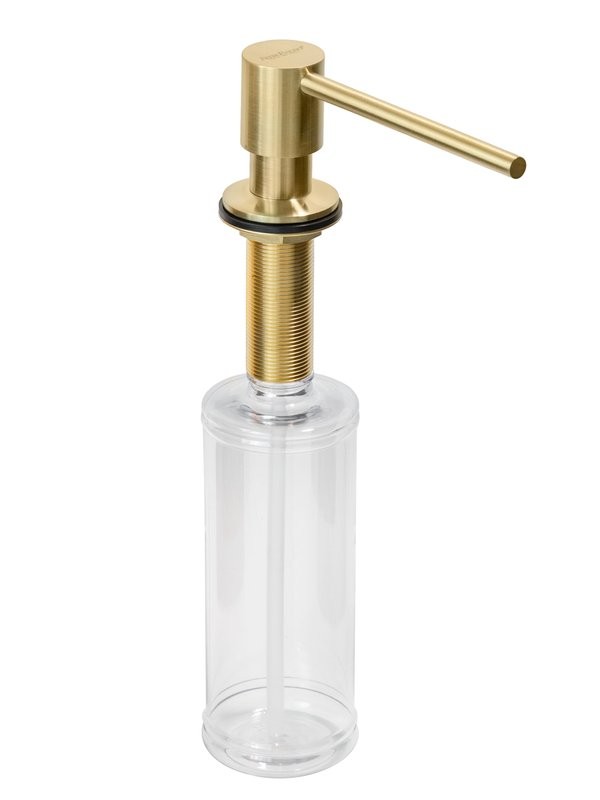 Дозатор для кухонной мойки AltroBagno Flusso 080502BG матовое золото