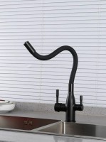 Смеситель для кухни Frap H69 F4396-6 черный
