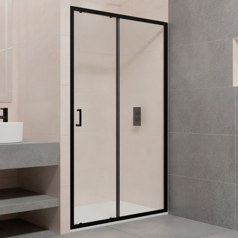 Душевая дверь в нишу RGW Passage PA-14В 41081414-14 140х195, профиль черный