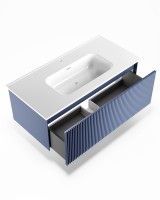 Тумба под раковину La Fenice Terra 100 синяя