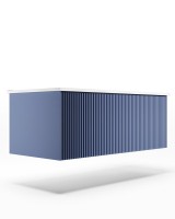 Тумба под раковину La Fenice Terra 100 синяя