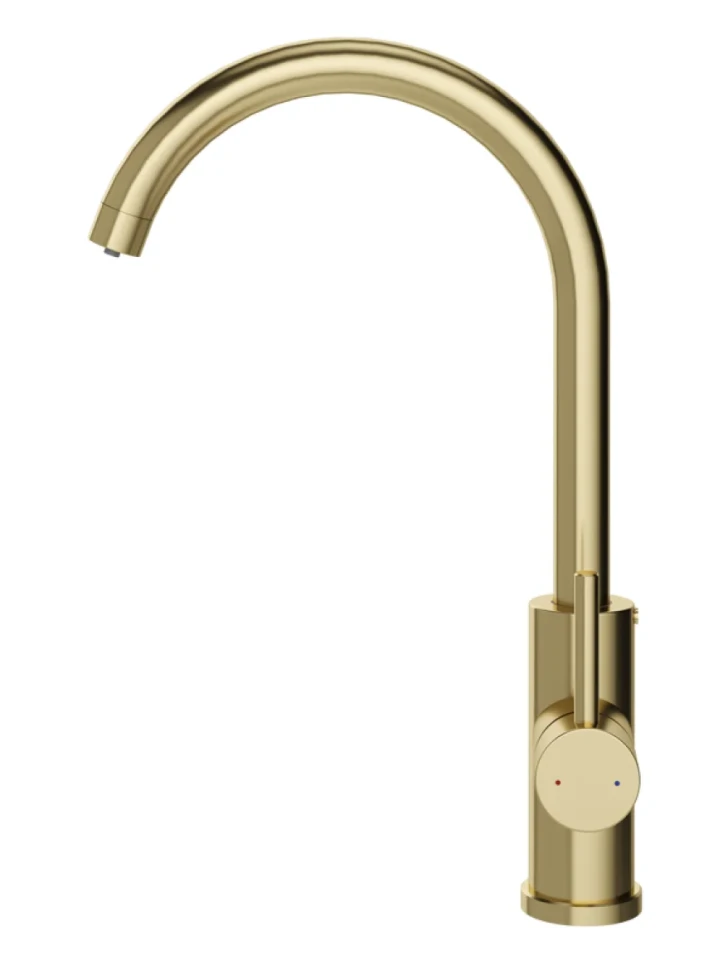 Смеситель для кухни Domaci Ливорно D8662GM матовое золото