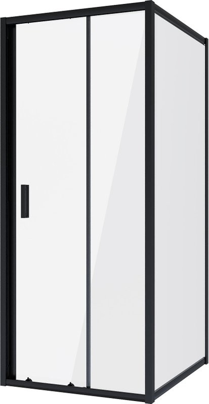 Душевой уголок Niagara Nova NG-82-9AB-A80B 90x80, прямоугольный, черный