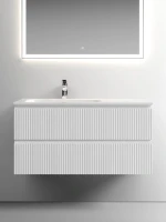 Мебель для ванной комнаты Sancos Snob T 100 см, L, bianco