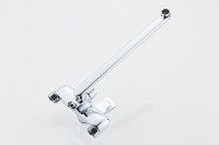 Смеситель с длинным изливом для ванны Haiba HB22816 хром