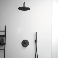 Встраиваемый смеситель для душа и ванны Ideal Standard Ceraline A6939XG С ВНУТРЕННЕЙ ЧАСТЬЮ, черный