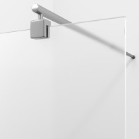 Душевая перегородка Wasserkraft Rur 30W 120 см, профиль хром, стекло матовое