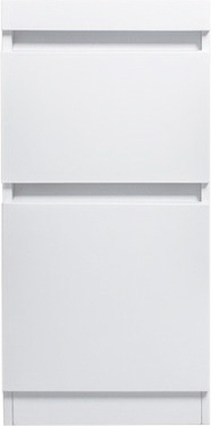 Тумба под раковину Style Line Даллас 100 Люкс Plus напольная, белая, эмаль