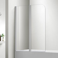 Шторка на ванну AQUATEK AQ DEL SBA 10015CH 100х150 см