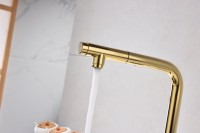 Смеситель для кухни Paulmark Viper Vi213105-G золото Смеситель для кухни Paulmark Viper Vi213105-G золото