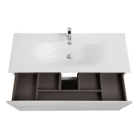 Мебель для ванной комнаты BelBagno Kraft 120 подвесная, bianco opaco, раковина bb-8099-120