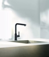 Смеситель для кухни Kludi L-ine S 408033975 черный