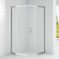 Душевой уголок Cezares Eco ECO-O-A-2-90-P-Cr стекло punto