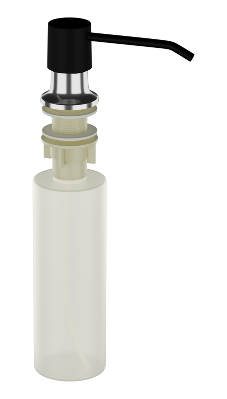 Дозатор для кухонной мойки Ulgran Quartz UQ -01 уголь